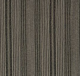 Vlněný voál vzor proužků zelený