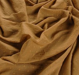 Bavlněný etamín žakár puntík