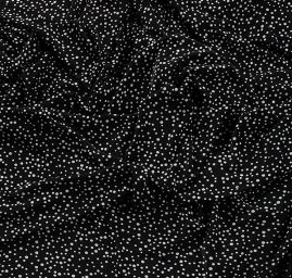 Letní úplet vzor malých nepravidelných puntíků černý