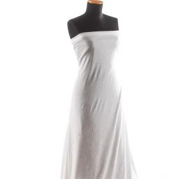 Úplet plastický tisk květy smatanový