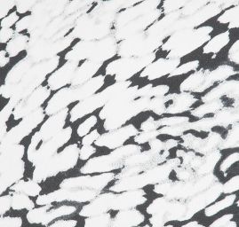 Úplet viskozová látka na šaty s abstaktním vzorem