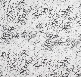 Úplet viskozová látka na šaty s abstaktním vzorem