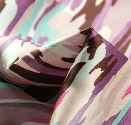 Hedvábný satén abstraktní vzor