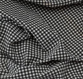 Látka kreš kostky z kolekce Black and White II.JAKOST