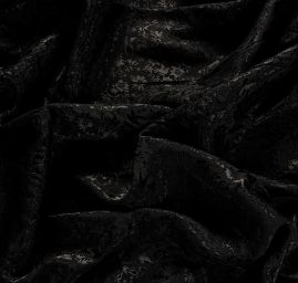 Žakárová látka jemná květinový motiv