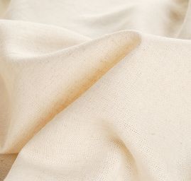 Len střední síly melírový smetanový