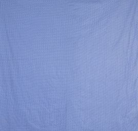 Bavlněná látka puntíky bílá/tm.modrá