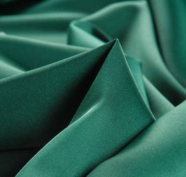 Satén matný jemný imitace hedvábí tmavá zelená