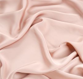 Satén matný jemný imitace hedvábí tělová