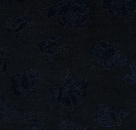 Úplet růže sametový flock tm.modrý