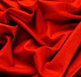 Vlněná látka tvíd kostýmovka červenohnědá