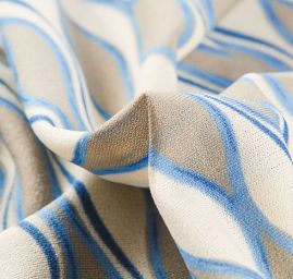 Úplet žoržetový abstraktní vzor