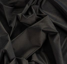 Taft pružný jemný antracit