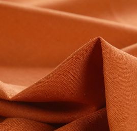 Len pružný viskoza směs skořicově hnědý