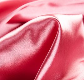 Satén pružný jemný tmavší růžová