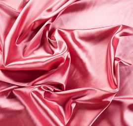 Satén pružný jemný tmavší růžová