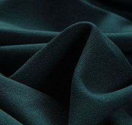 Pletenina úplet scuba crepe oboustranný tm.zelený