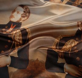 Efektní taft motiv šlechtice