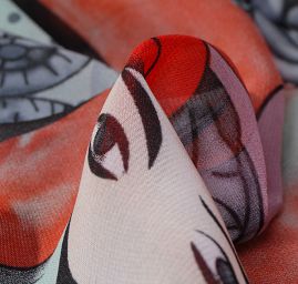 Śála rytířky růžovočervená