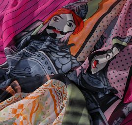 Śála rytířky růžová II.jakost