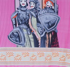 Śála rytířky růžová II.jakost