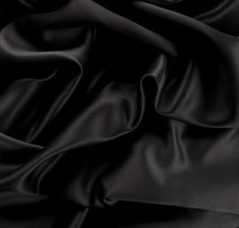 Duchesse matný  černé barvy