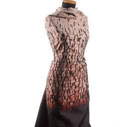 Efektní žakárová látka taft kupón