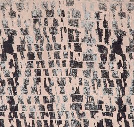 Efektní žakárová látka taft kupón