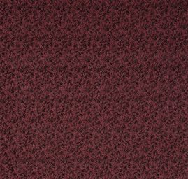 Žakárová tkanina kreš vínová/černá