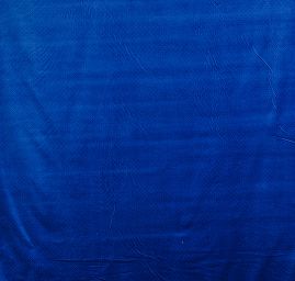 Bavlněný samet drobný vzor modrý