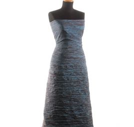 Taft kreš plastický šanžán modrý-vínový