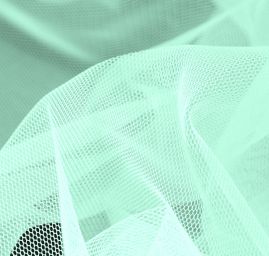 Tyl šatový pistáciové barvy II.jakost