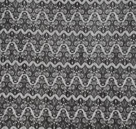 Krajka na mantilu/přehoz přes hlavu černá