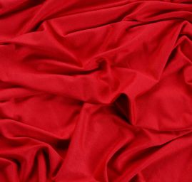 Letní viskozový úplet tmavší červené barvy