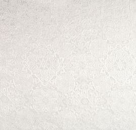 Žakárová jemná látka ornament ivory