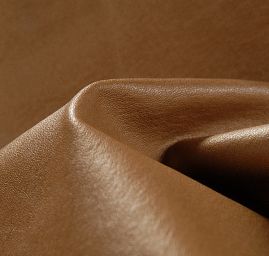 Eko-kůže jehnětina ořechově hnědá