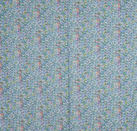 Viskozová šatová látka tisk abstrakt kapky