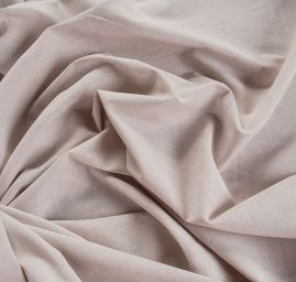 Len pružný viskoza směs šedorůžová