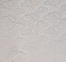 Podšívka žakárová paisley vzor slonová kost