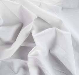 Bavlněné plátno lomená bílá pevnější II.jakost