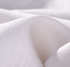 Len středně silný světle šedobéžový