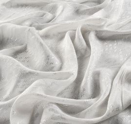 Viskozová šatovka žakár květinový vzor 