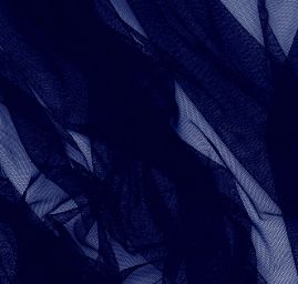 Tyl pružný jemný tmavě modrý