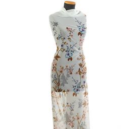 Žoržet variace kimono style motiv pnoucích se květů