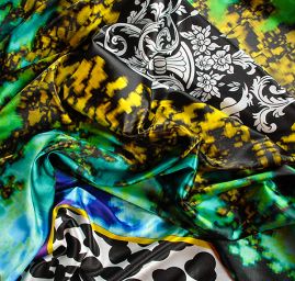 Atlas vzor královský medailon/mandala