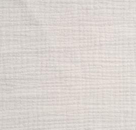 Bavlněný mušelín dvojitá gázovina smetanový