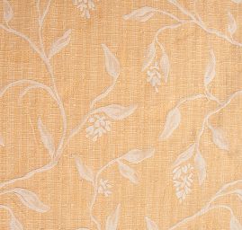 Dekorační látka Buret Plain Flowers hocha