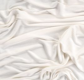 Pletenina žebrový úplet slonová kost  II. jakost