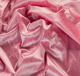 Šantung jednobarevný starorůžový
