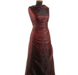 Podšívka žakárová vínová/černá